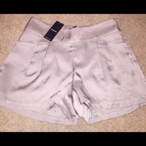 Bebe silk shorts with pockets (NWT) - Size 0